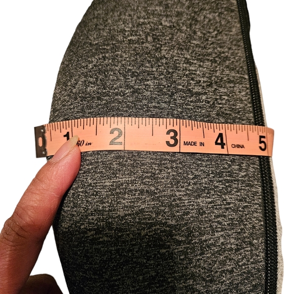 Lumbar support car and office pillow color gray/black - Picture 5 of 7